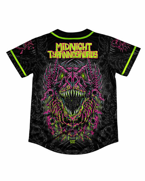 Midnight T Extinction Protocol Baseball Jersey Jersey