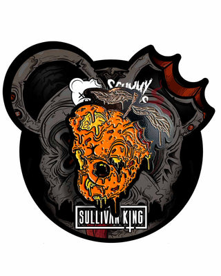 PINS 2" SULLIVAN KING X SCUMMY BEARS - MUSHED MANGO PIN