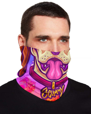MASK ONE SIZE / MADE TO ORDER (5-10 BUSINESS DAYS) PROTOHYPE X SCUMMY BEARS - PUPSICLE -  SEAMLESS MASK