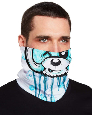 MASK ONE SIZE / MADE TO ORDER (5-10 BUSINESS DAYS) WOOLI X SCUMMY BEARS - CHILL OUT - SEAMLESS MASK