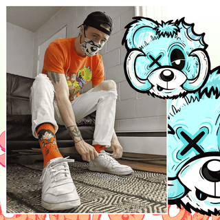 MASK WOOLI X SCUMMY BEARS - CHILL OUT - FACE MASK