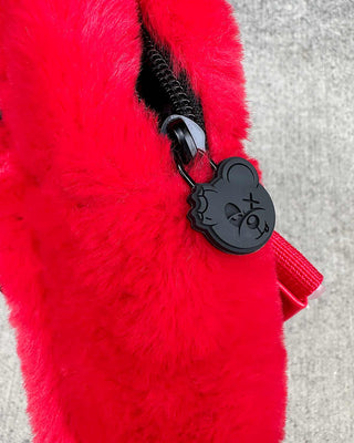 BAG SCUMBAG BACKPACK - FUZZY THINGZZ  (RED)