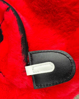 BAG SCUMBAG BACKPACK - FUZZY THINGZZ  (RED)