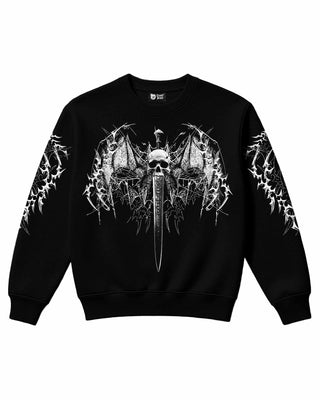 Bloom of Ashes Oversized Crewneck Sweatshirt Sweatshirt