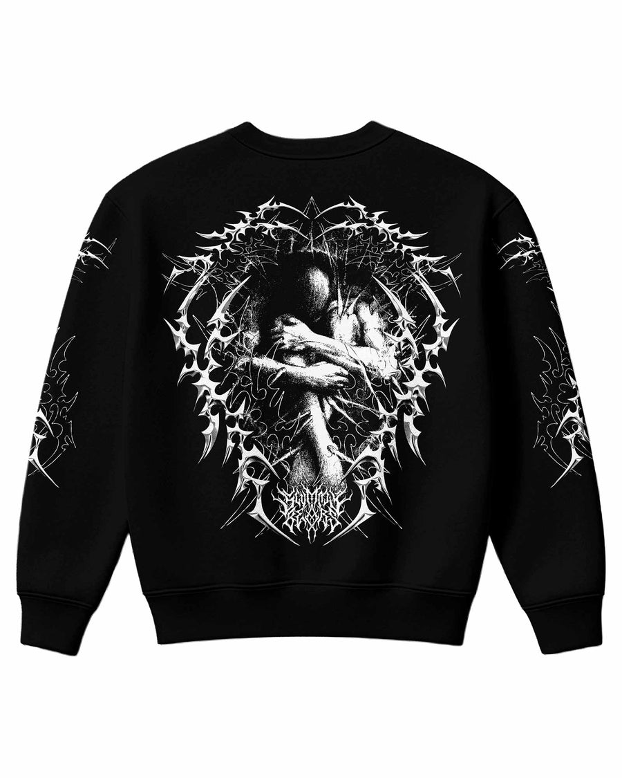 Bloom of Ashes Oversized Crewneck Sweatshirt Sweatshirt