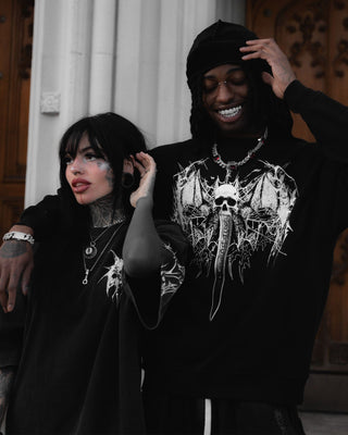 Bloom of Ashes Oversized Crewneck Sweatshirt Sweatshirt