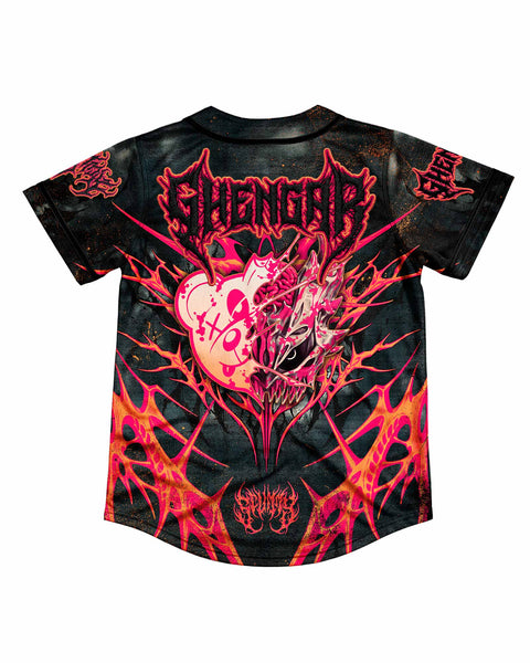 Ghengar Inferno.exe Baseball Jersey Jersey