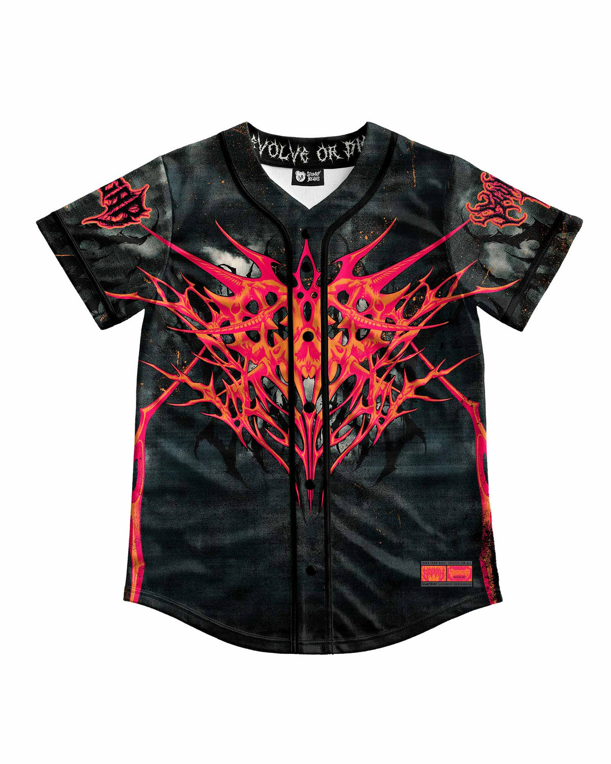 Ghengar Inferno.exe Baseball Jersey Jersey