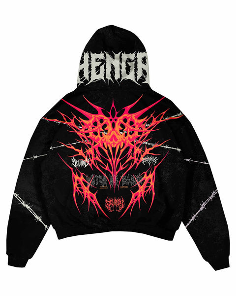 Ghengar Inferno.exe Oversized Hoodie Hoodie