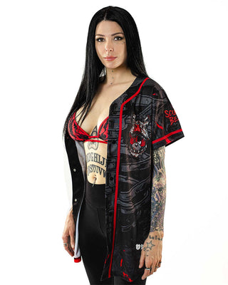 JERSEY Midnight Tyrannosaurus x Scummy Bears - Bloodborne - Baseball Jersey