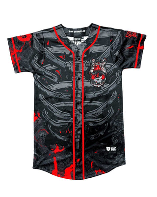 JERSEY Midnight Tyrannosaurus x Scummy Bears - Bloodborne - Baseball Jersey