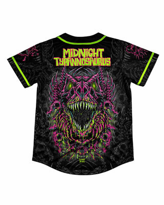 Midnight T Extinction Protocol Baseball Jersey Jersey
