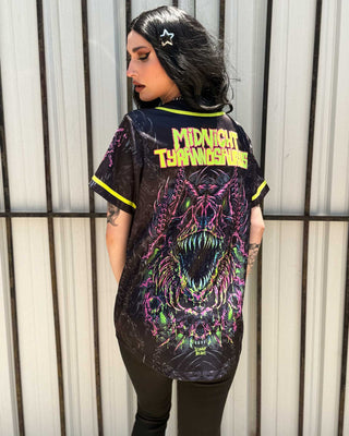 Midnight T Extinction Protocol Baseball Jersey Jersey