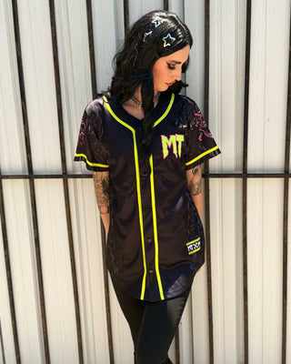 Midnight T Extinction Protocol Baseball Jersey Jersey