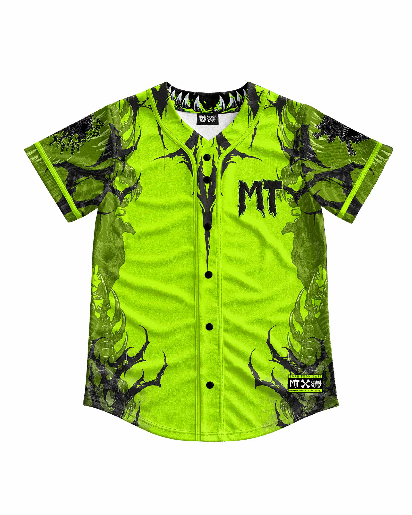 SOLD OUT] Midnight T Extinction Protocol Baseball Jersey - Limited Ed