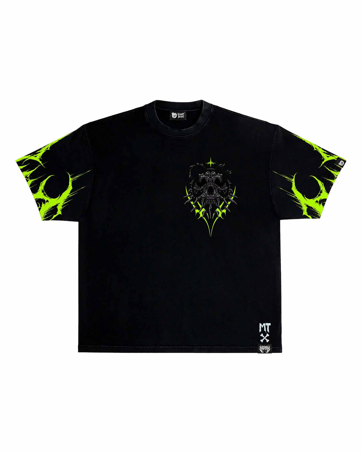Midnight T Extinction Protocol Boxy T-Shirt - Black T-Shirt