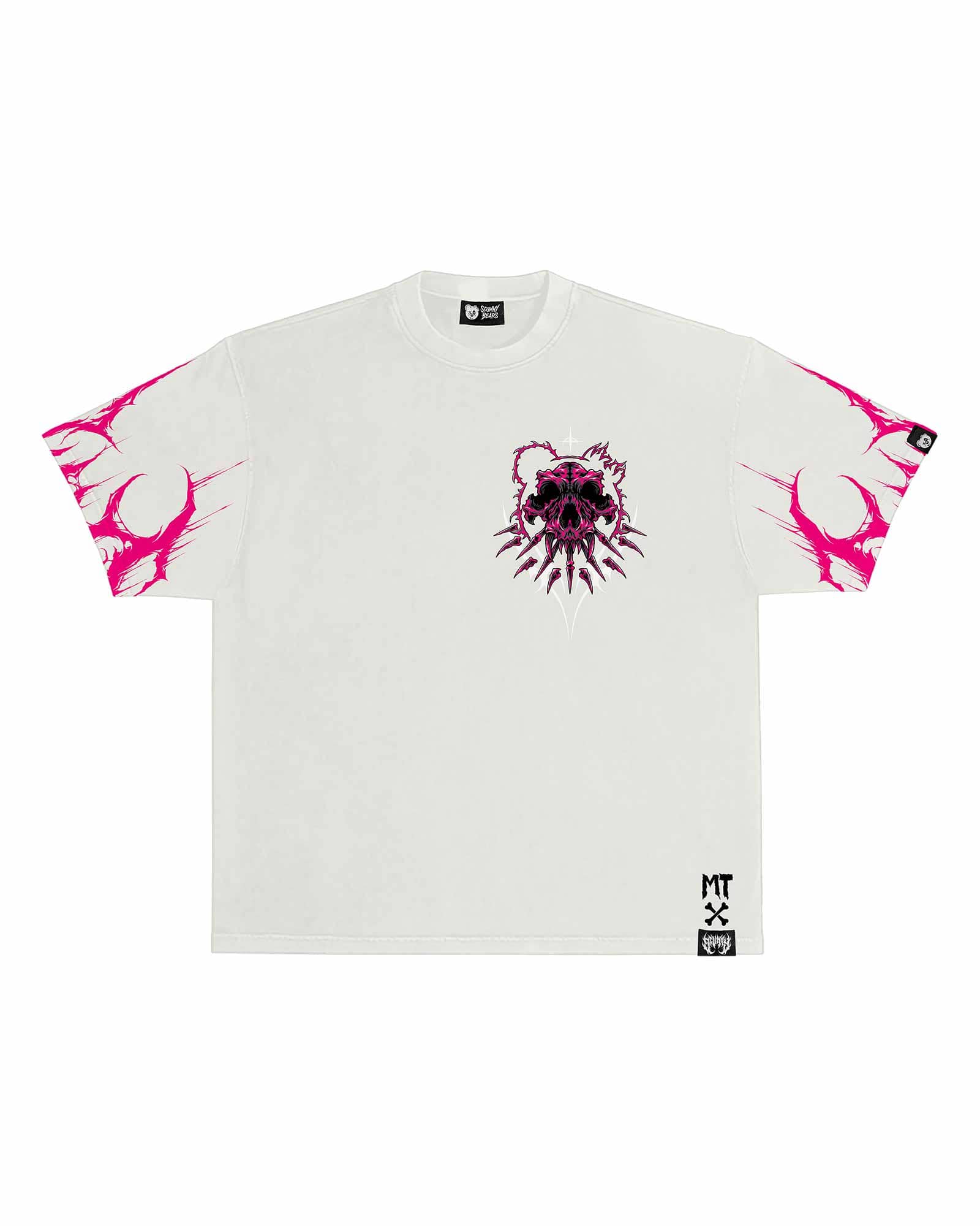 Midnight T Extinction Protocol Boxy T-Shirt - Ivory | Scummy Bears