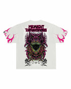 Midnight T Extinction Protocol Boxy T-Shirt - White T-Shirt