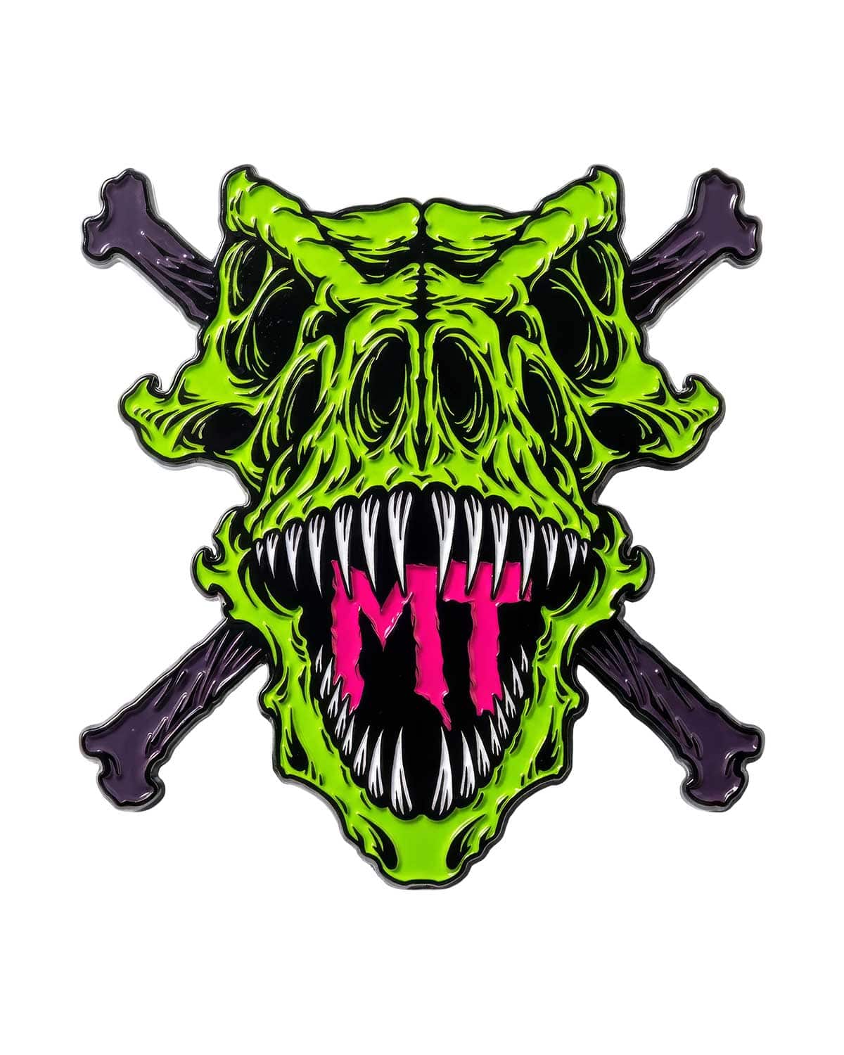 Midnight T Extinction Protocol Jumbo Enamel Pin - Limited Edition Pin