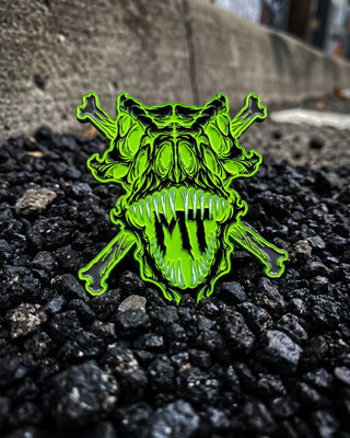Midnight T Extinction Protocol Jumbo Enamel Pin - Limited Edition [Toxic] Pin
