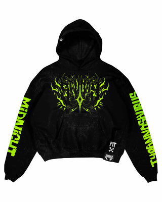 Midnight T Extinction Protocol Oversized Hoodie Hoodie