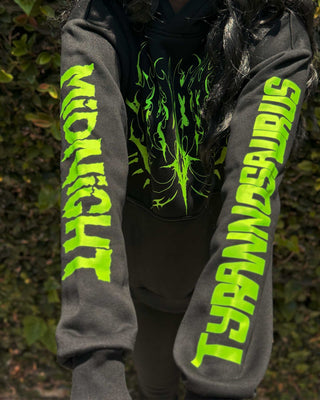Midnight T Extinction Protocol Oversized Hoodie Hoodie