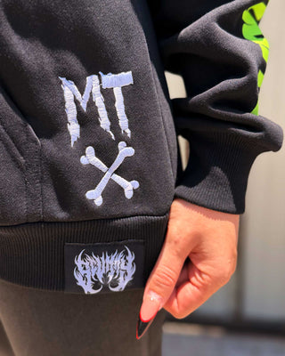 Midnight T Extinction Protocol Oversized Hoodie Hoodie