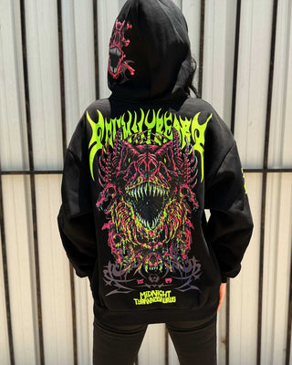 Midnight T Extinction Protocol Oversized Hoodie Hoodie