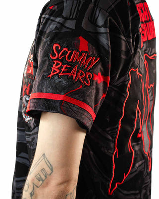 Midnight Tyrannosaurus Cursed Soul Baseball Jersey Jersey