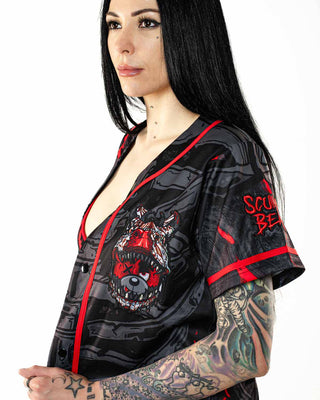 Midnight Tyrannosaurus Cursed Soul Baseball Jersey Jersey