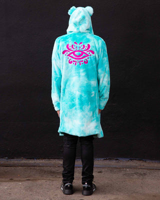 MuShY Premium Fuzzy Cloak - Emerald Cloak