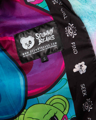 MuShY Premium Fuzzy Cloak - Jawbreaker Cloak