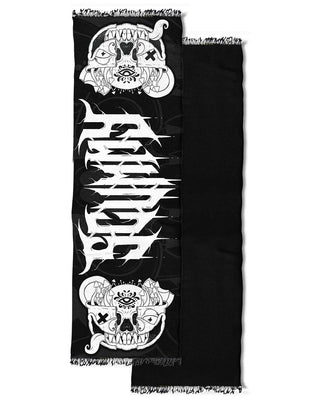 PASHMINA 76x25" / READY TO SHIP (1-2 BUSINESS DAYS) The Good Servant (Metal) - Spazzmina