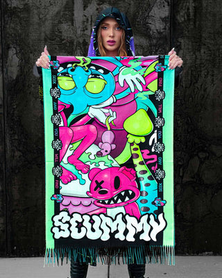 PASHMINA 76x25" / READY TO SHIP (1-2 BUSINESS DAYS) The Good Trip Spazzmina