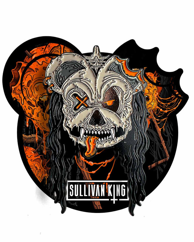 PINS 3" SULLIVAN KING X SCUMMY BEARS - MANGO COLLECTOR PIN