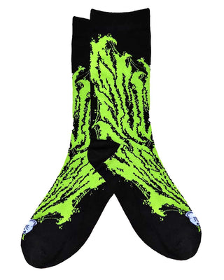 Screamo Crew Socks - Green Socks