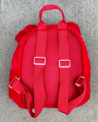 Scumbag Fuzzy Backpack - Red Bag