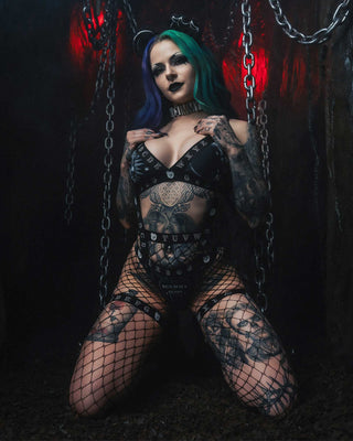 Seance Tech Bikini Bottom & Suspenders Bottom