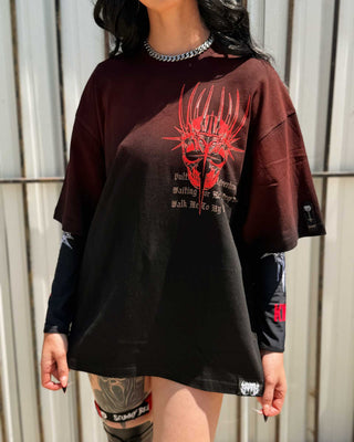 Sullivan King Blood Oath Oversized Boxy T-Shirt T-Shirt