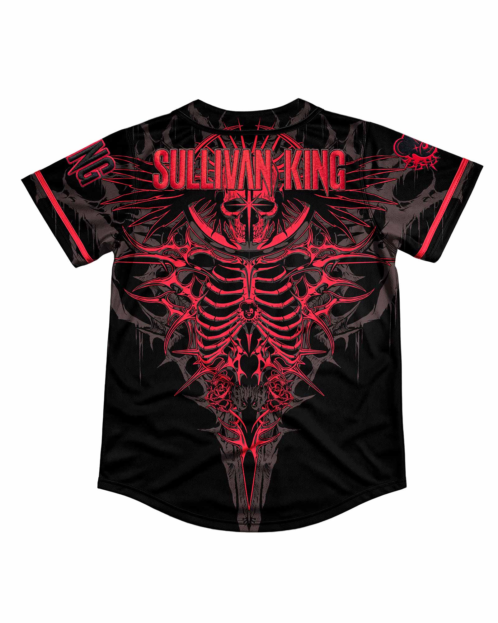 Sullivan King Last Rites Baseball Jersey