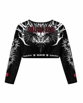 Sullivan King Resurrection Long Sleeve Crop Top Top