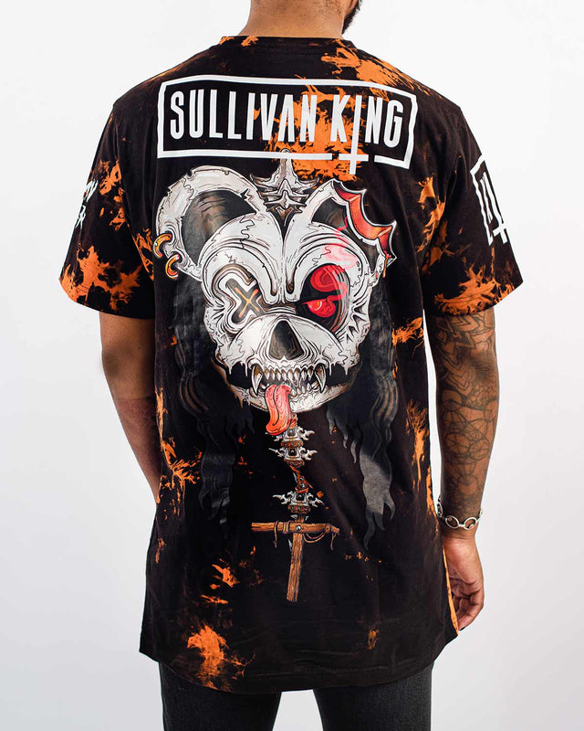 T-SHIRTS SULLIVAN KING X SCUMMY BEARS - MANGO COLLECTOR - TIE-DYE LONG TEE