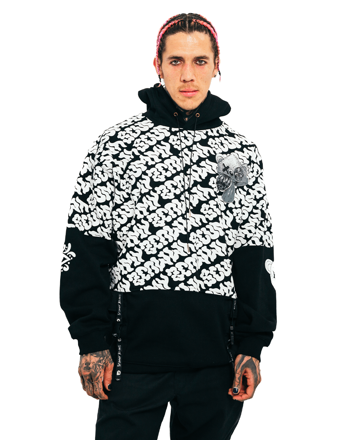Shop The Good Servant Trippy Mushroom Tech Hoodie | Scummy Bears Shop The Good Servant Trippy Mushroom Tech Hoodie | Scummy Bears