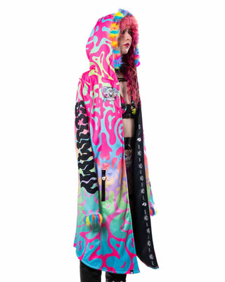 The Self Premium Rainbow Fur Cloak Cloak