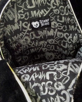 BAG SCUMBAG BACKPACK - FUZZY THINGZZ  (BLACK)
