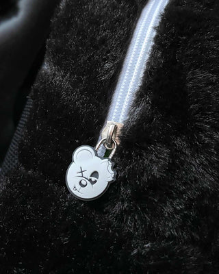 BAG SCUMBAG BACKPACK - FUZZY THINGZZ  (BLACK)
