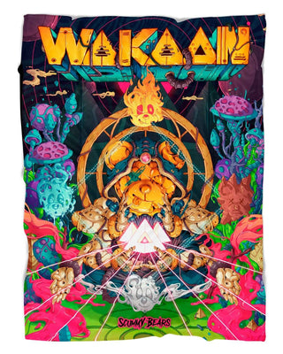 WAKAAN X SCUMMY BEARS - ANCIENT ALIENS - BLANKET - Scummy Bears