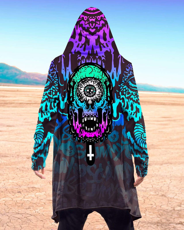 Cloak POPSISKULLS - BLOODY RAINBOW - CLOAK