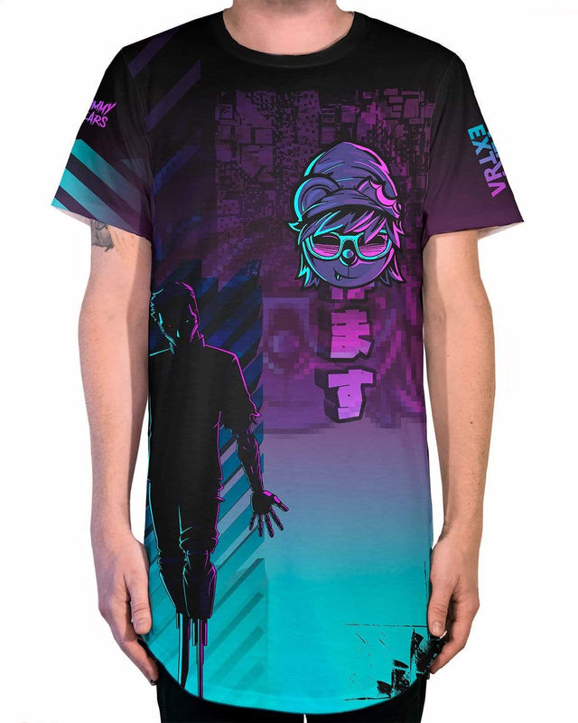 DION TIMMER X SCUMMY BEARS - FUTUREWAVE - LONG TEE - Scummy Bears