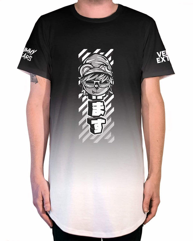 DION TIMMER X SCUMMY BEARS - GLITCHTECH - LONG TEE - Scummy Bears